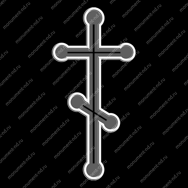 Гравировка Крестика К-033 ≤ 12х7 см.