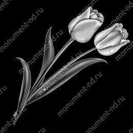 Гравировка цветы Цв-007 от ≤ 12-30 см. любой возможный