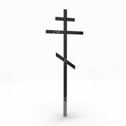Крест на могилу Кр-007   крест металлический 200х70 см