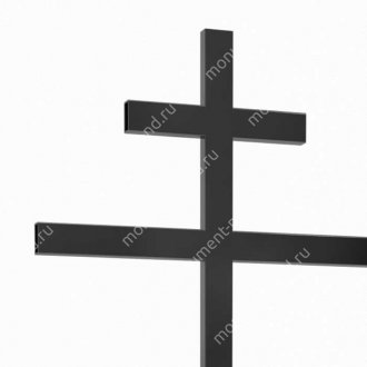 Крест на могилу Кр-007   крест металлический 200х70 см 2