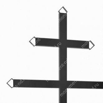 Крест на могилу Кр-011   металл 200х70 см 2