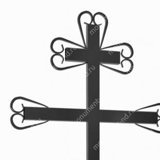 Крест на могилу Кр-013   металл 200х70 см 2