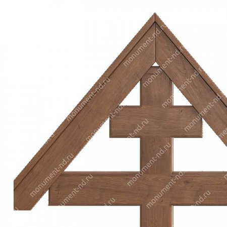 Деревянный крест на могилу ДкД - 002 3