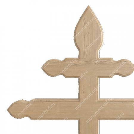 Деревянный крест на могилу ДкС - 012 3