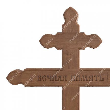 Деревянный крест на могилу ДкД - 009 3