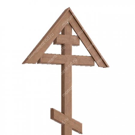 Деревянный крест на могилу ДкД - 002 4