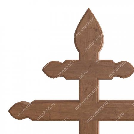Деревянный крест на могилу ДкД - 012 3