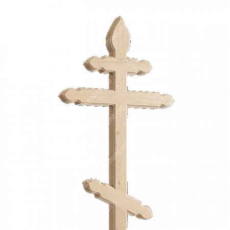 Деревянный крест на могилу ДкС - 012 4