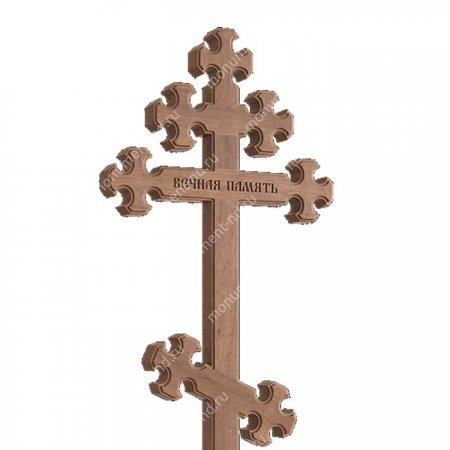 Деревянный крест на могилу ДкД - 010 4