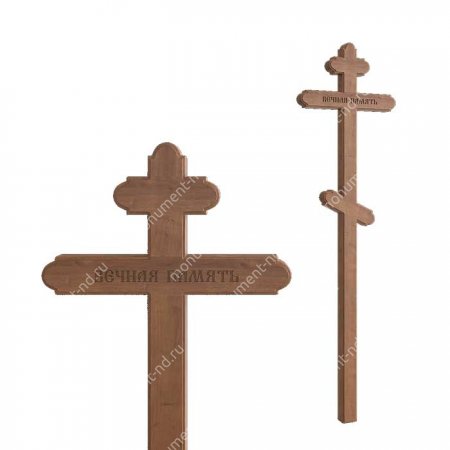 Деревянный крест на могилу ДкД - 008 2