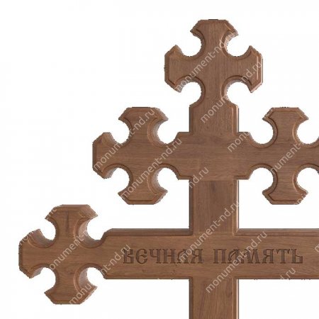 Деревянный крест на могилу ДкД - 010 3
