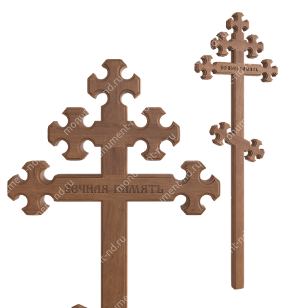 Деревянный крест на могилу ДкД - 010 2