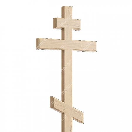 Деревянный крест на могилу ДкС - 001 4