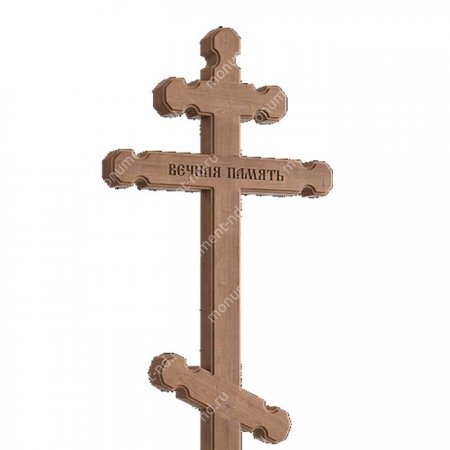 Деревянный крест на могилу ДкД - 007 4