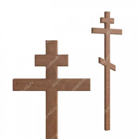 Деревянный крест на могилу ДкД - 001 2