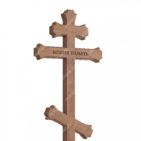 Деревянный крест на могилу ДкД - 006 4