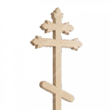 Деревянный крест на могилу ДкС - 013 4