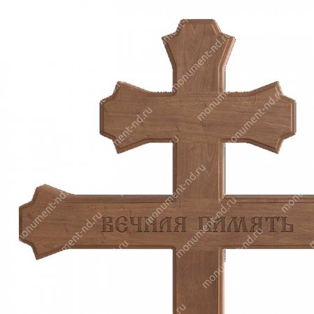 Деревянный крест на могилу ДкД - 006 3